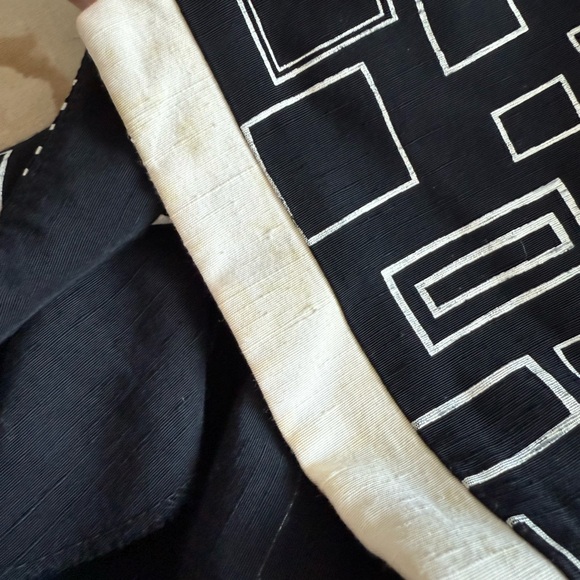 Vintage John Roberts Petite Geometric Open Front Jacket - Picture 6 of 7